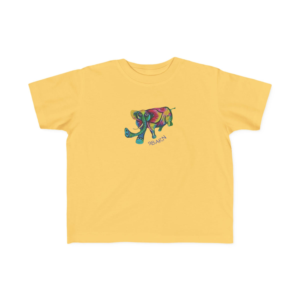 9BARN Elephante Little Grom Tee in Butter yellow