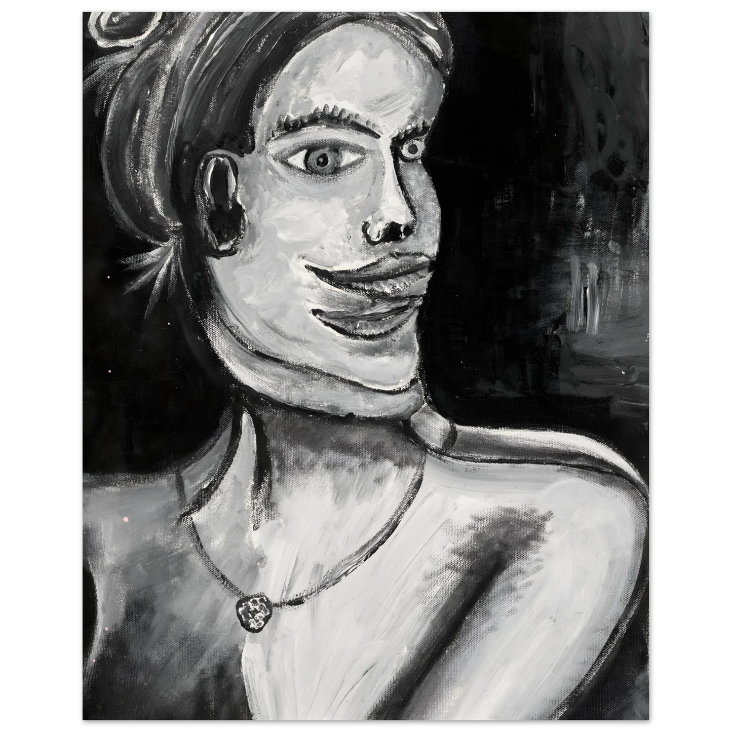 Shawn "Barney" Barron — Lady Portrait art print, view 3