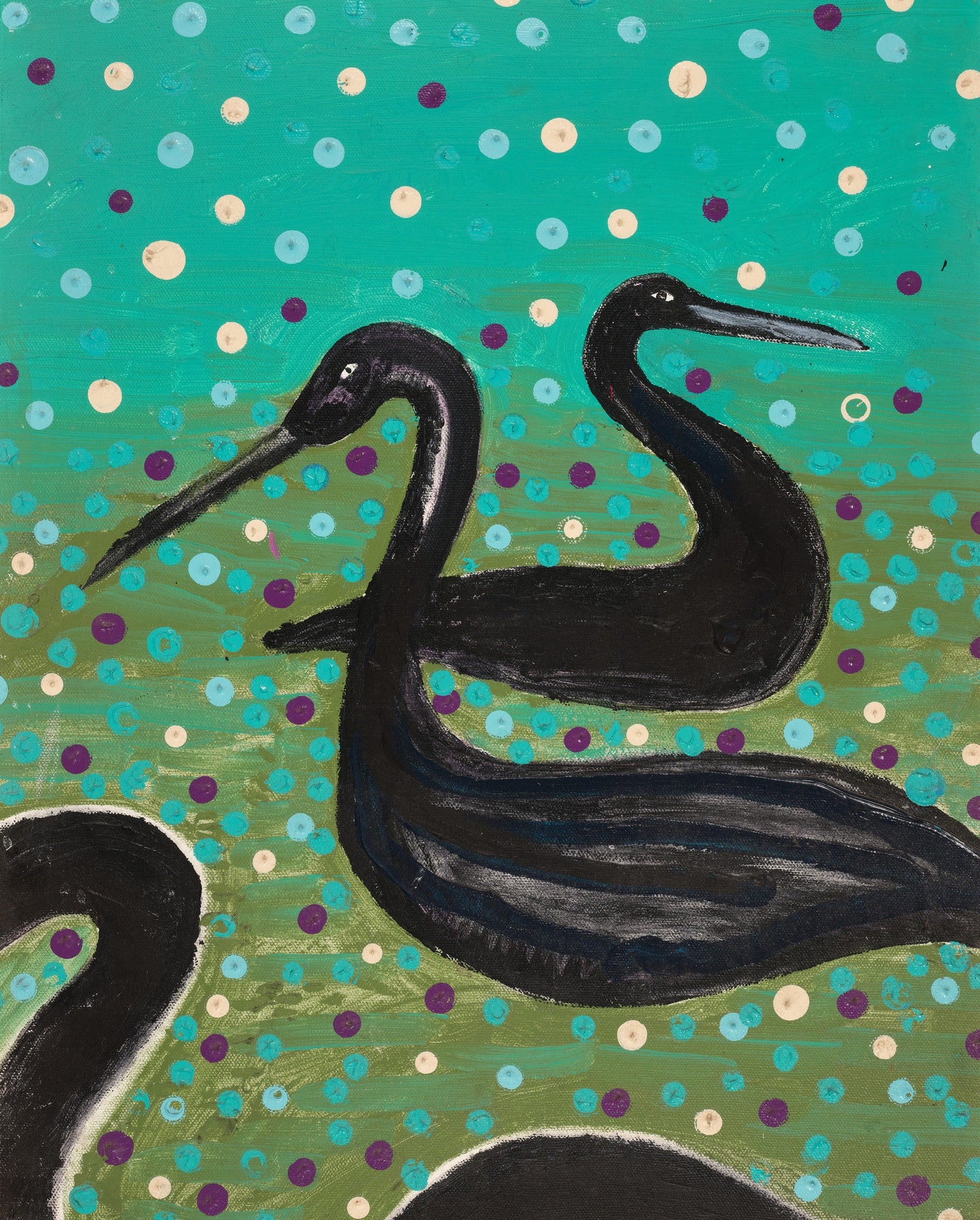 Birds by Shawn "Barney" Barron — Santa Cruz fine art print, full-bleed