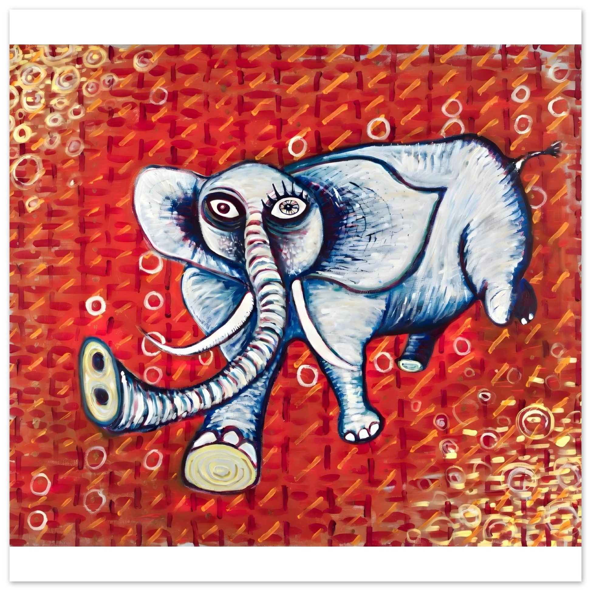 Shawn "Barney" Barron — Elephante art print, view 2