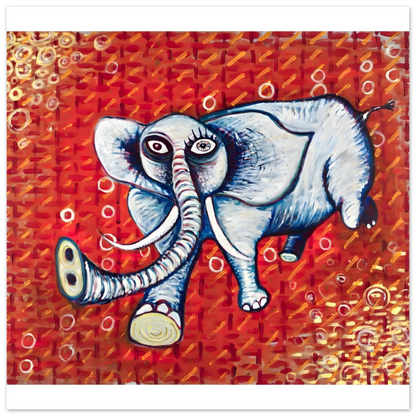 Shawn "Barney" Barron — Elephante art print, view 2