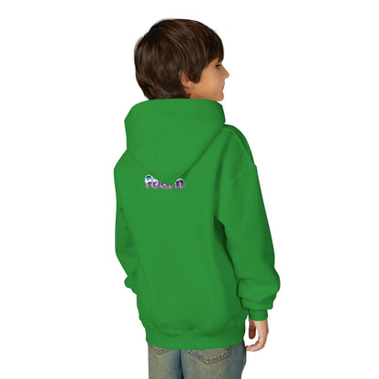 Flutterby Youth Heavy Blend Hooded Sweatshirt