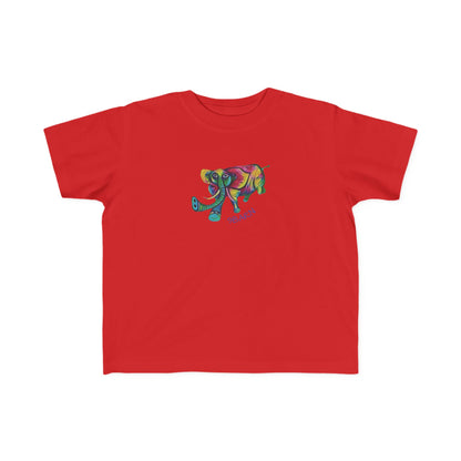 9BARN Elephante Little Grom Tee in Red