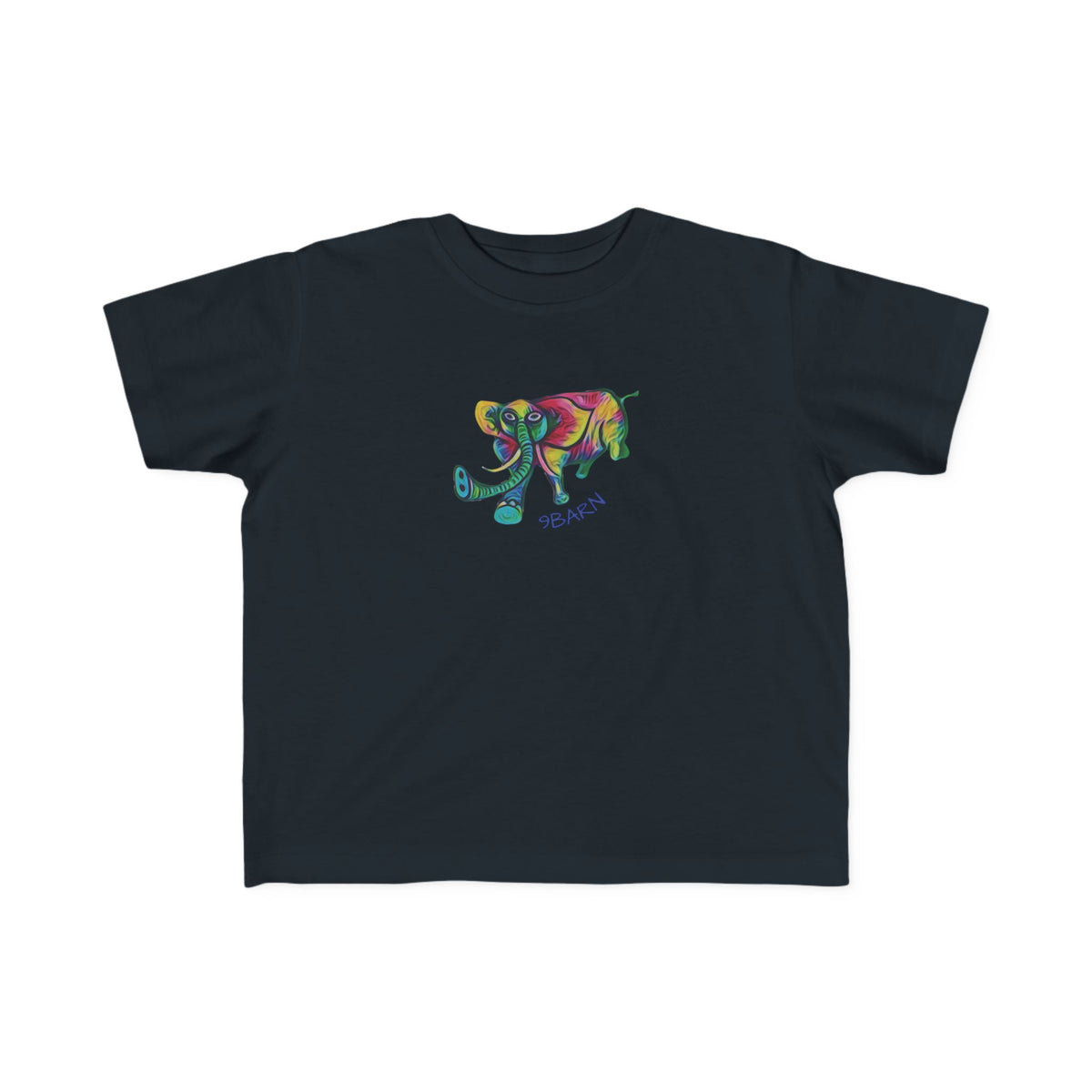 9BARN Elephante Little Grom Tee in Black