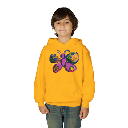 Flutterby Youth Heavy Blend Hooded Sweatshirt