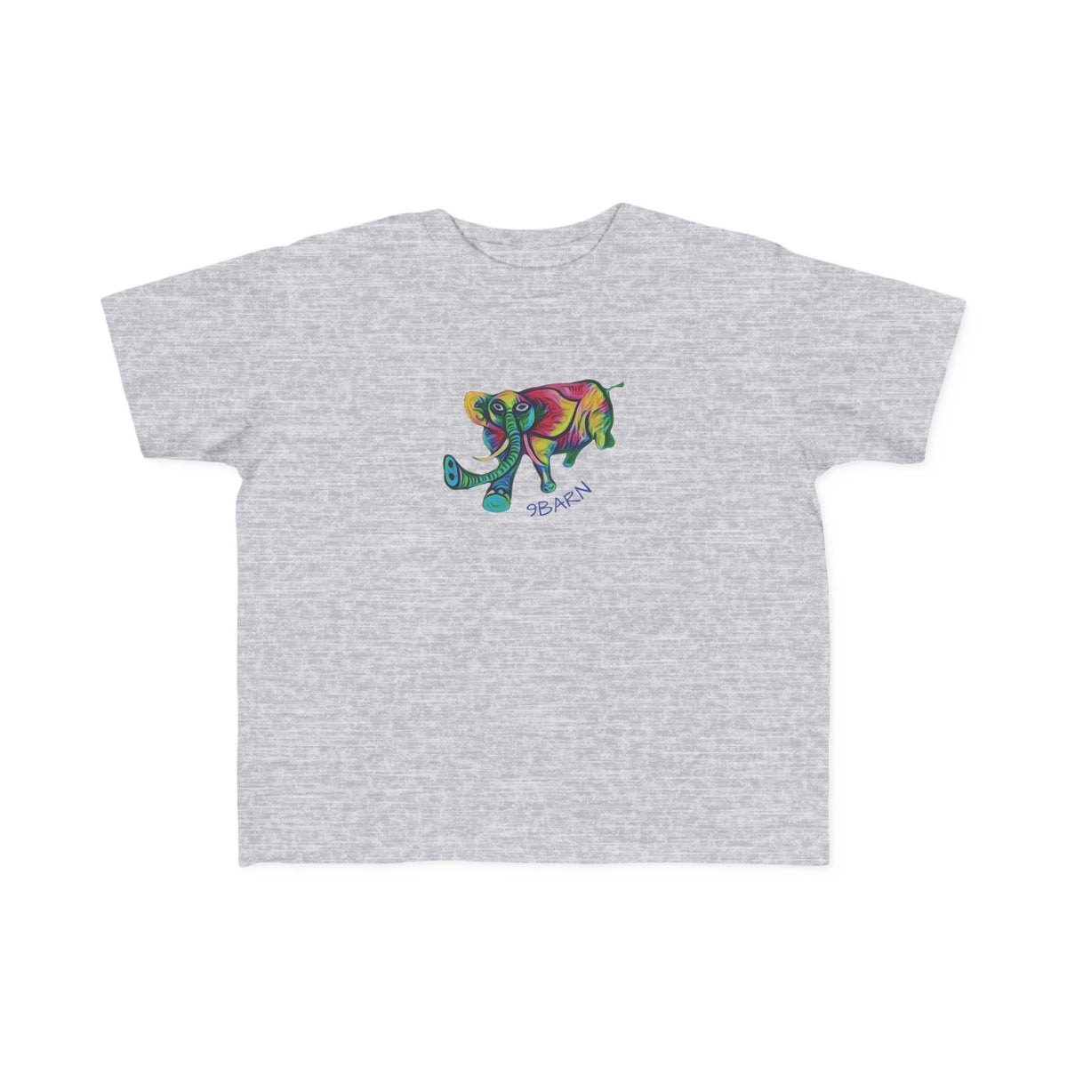 9BARN Elephante Little Grom Tee in Heather grey