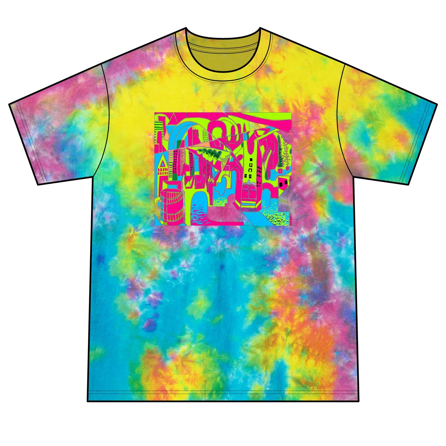 Neon City Tie-Dye
