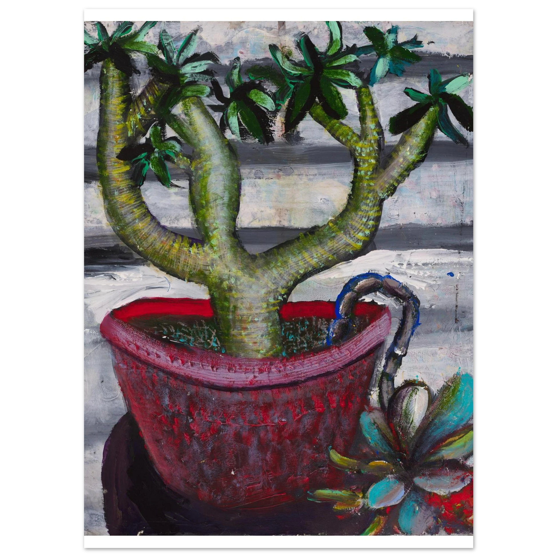 Shawn "Barney" Barron — Succulent art print, view 3