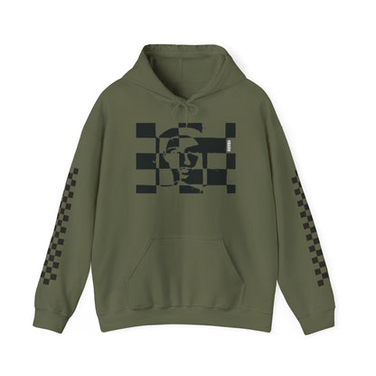 9BARN Checkherface Pullover Hoodie