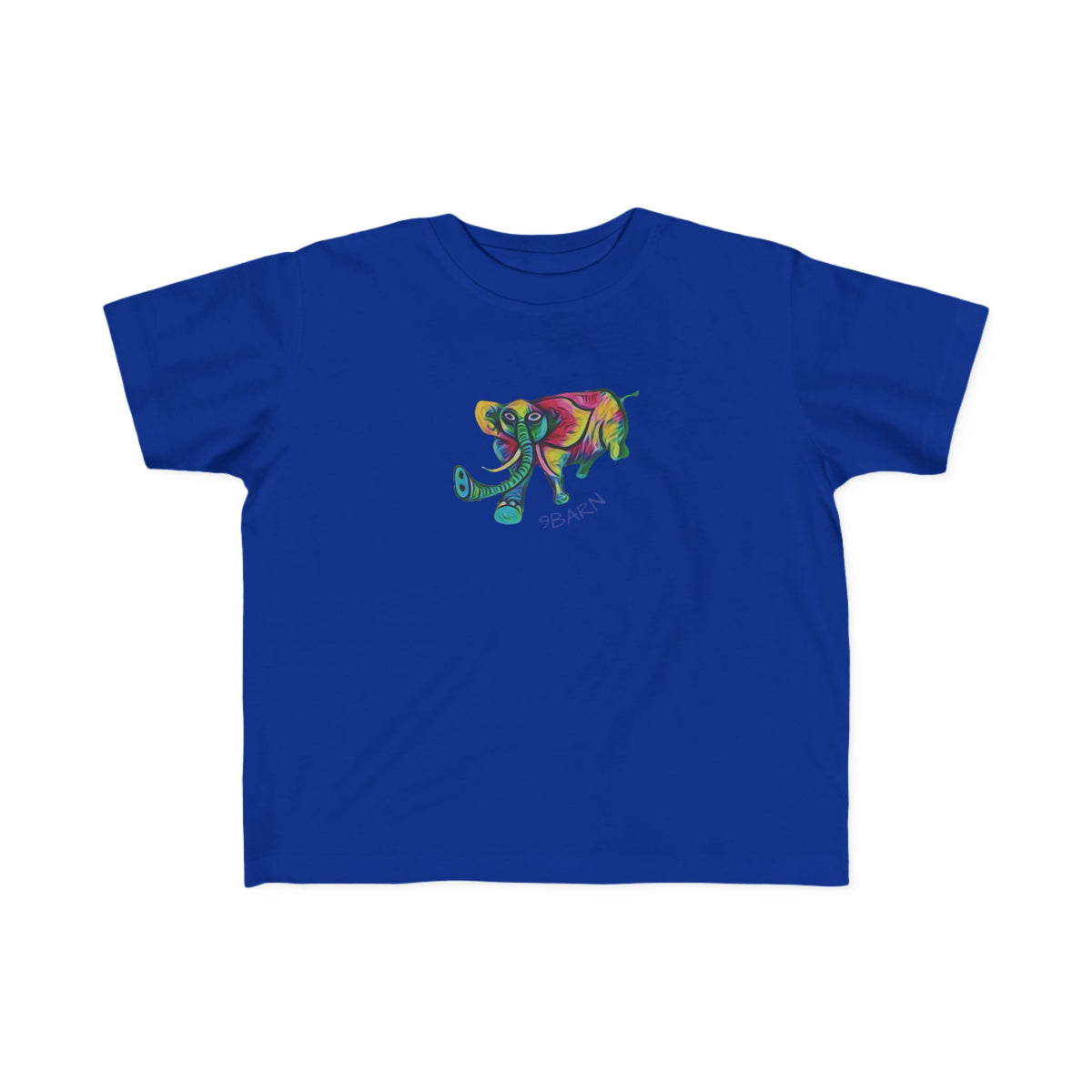 9BARN Elephante Little Grom Tee in Royal blue