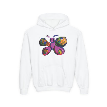 Flutterby Youth Heavy Blend Hooded Sweatshirt