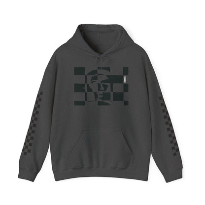 9BARN Checkherface Pullover Hoodie