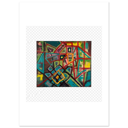 Shawn "Barney" Barron — Shapes art print