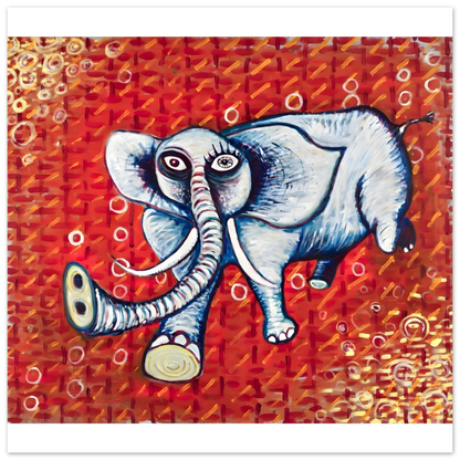 Shawn "Barney" Barron — Elephante art print, view 3