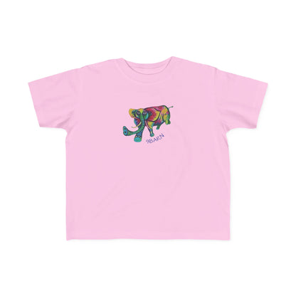 9BARN Elephante Little Grom Tee in Pink