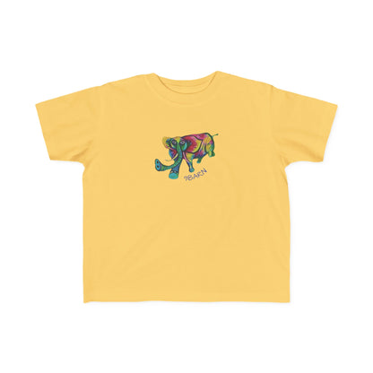 9BARN Elephante Little Grom Tee in Butter yellow