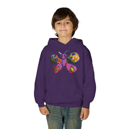 Flutterby Youth Heavy Blend Hooded Sweatshirt