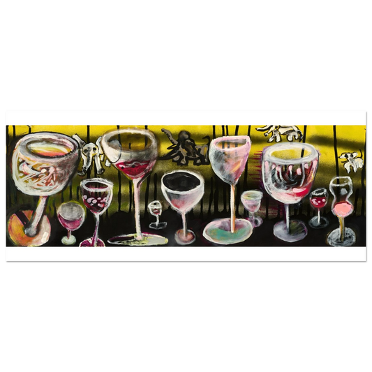 Norma fine art print by Shawn "Barney" Barron — Santa Cruz artist's original titled work, giclee art print.