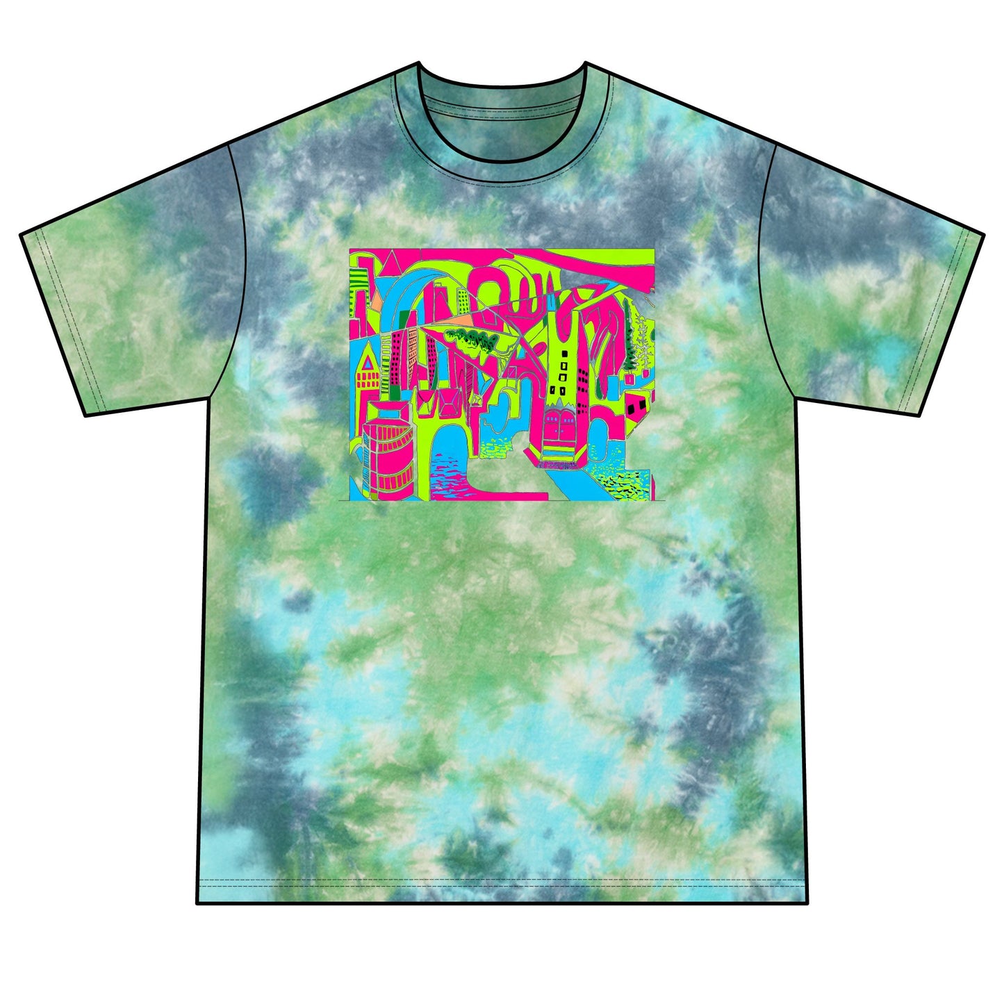 Neon City Tie-Dye