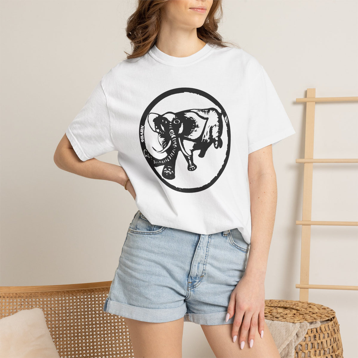 9BARN Elephant Circle Tee