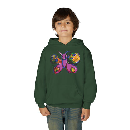 Flutterby Youth Heavy Blend Hooded Sweatshirt
