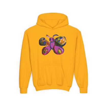 Flutterby Youth Heavy Blend Hooded Sweatshirt