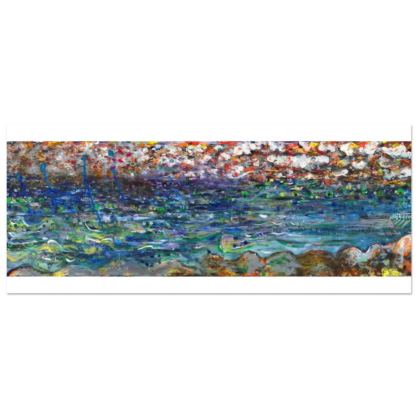 Shawn "Barney" Barron — Seacliff panoramic art print
