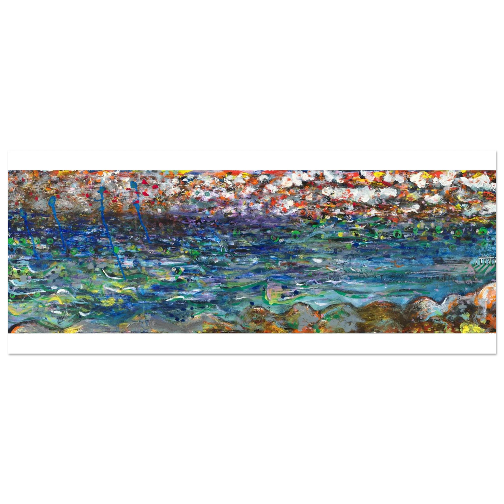 Shawn "Barney" Barron — Seacliff panoramic art print