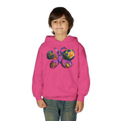 Flutterby Youth Heavy Blend Hooded Sweatshirt
