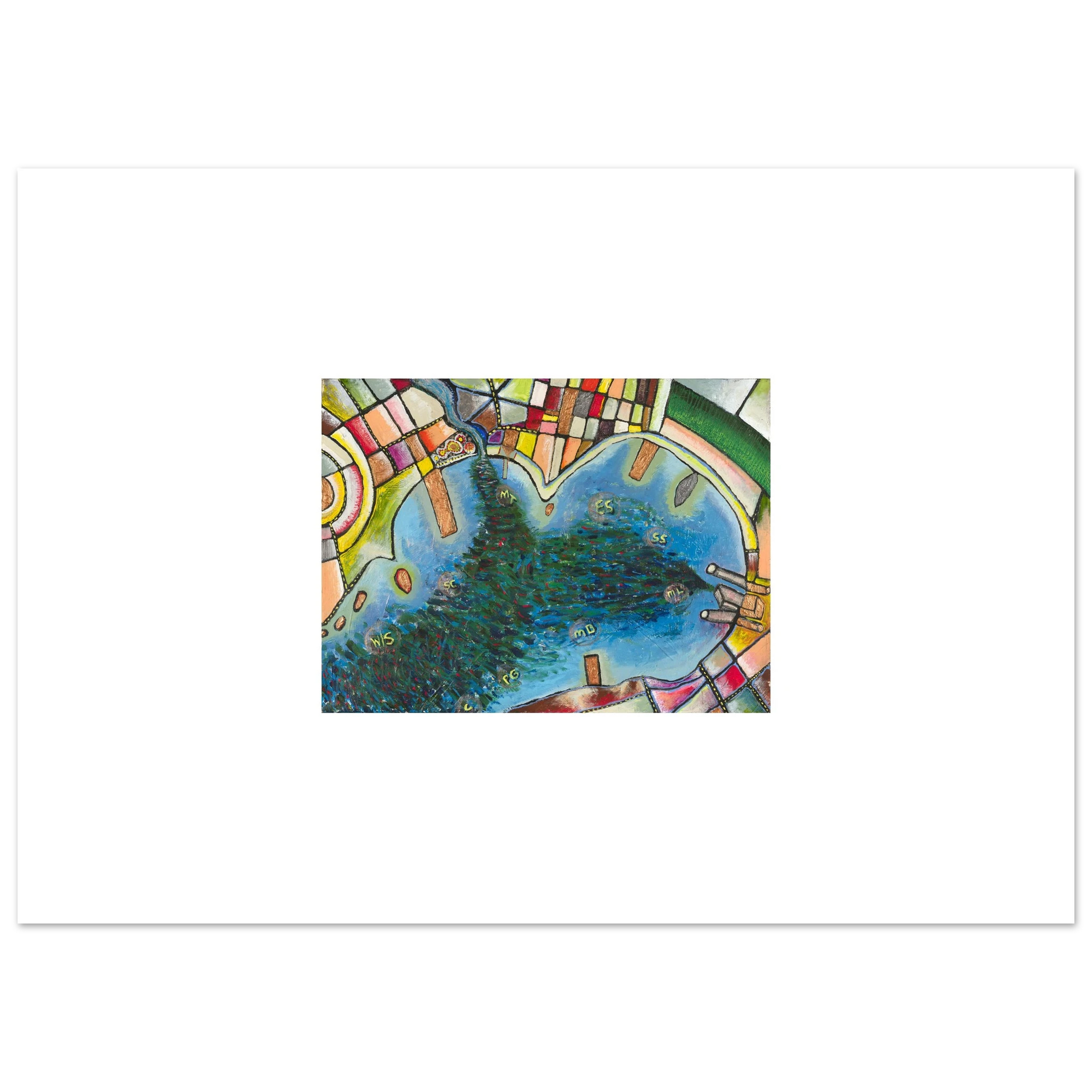 Shawn "Barney" Barron — The Bay art print