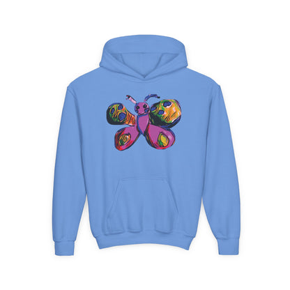 Flutterby Youth Heavy Blend Hooded Sweatshirt