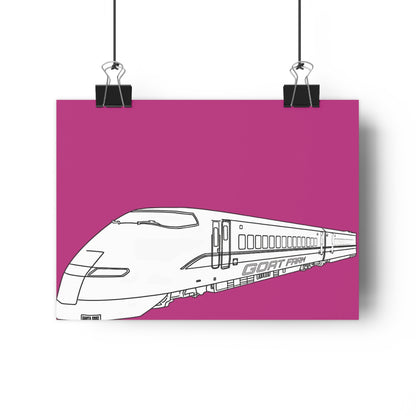 Santa Cruz Goatfarm Shinkansen Giclée Print