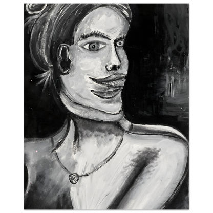 Shawn "Barney" Barron — Lady Portrait art print, view 3