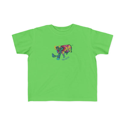 9BARN Elephante Little Grom Tee in Apple green