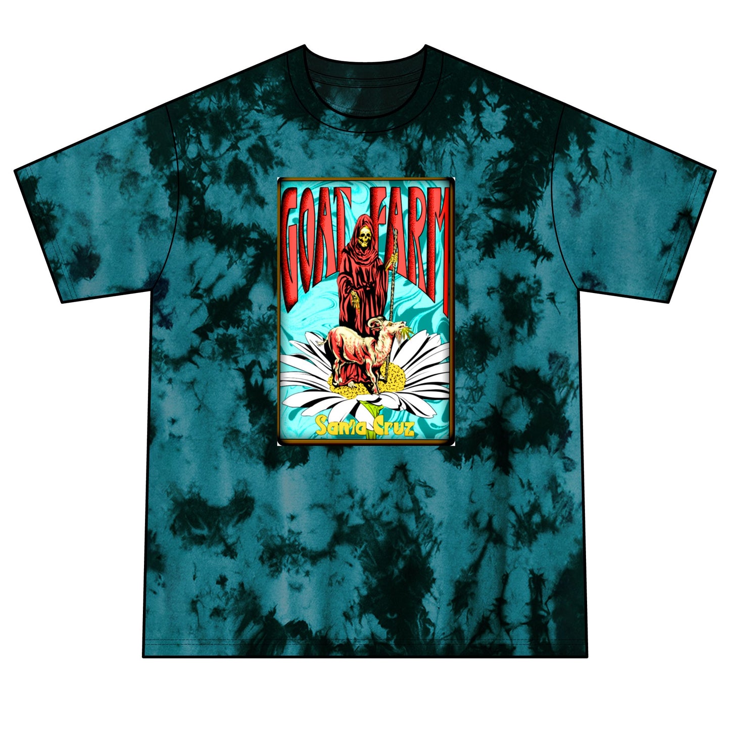 Goatfarm Grateful ReaperTie-Dye