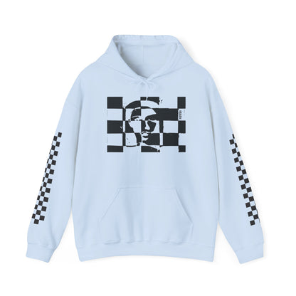9BARN Checkherface Pullover Hoodie