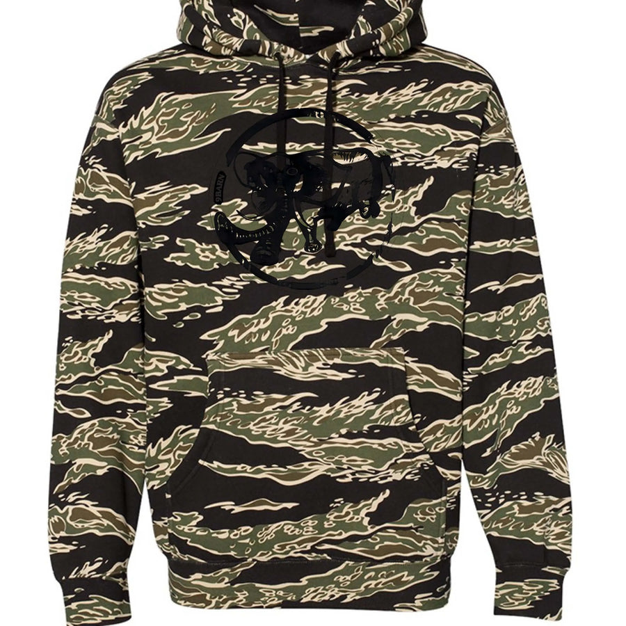 9BARN Camo Hoodie