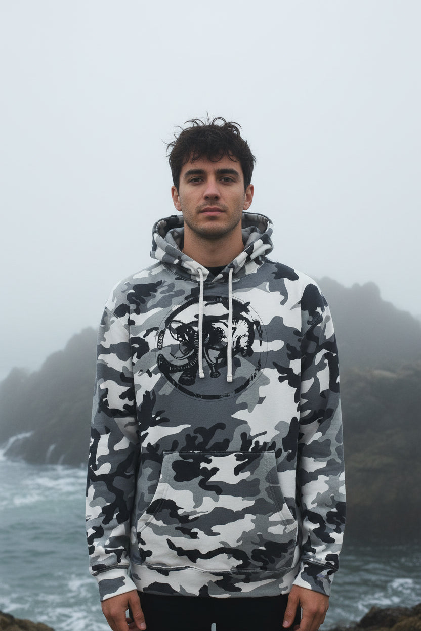 9BARN CAMO HOODIE