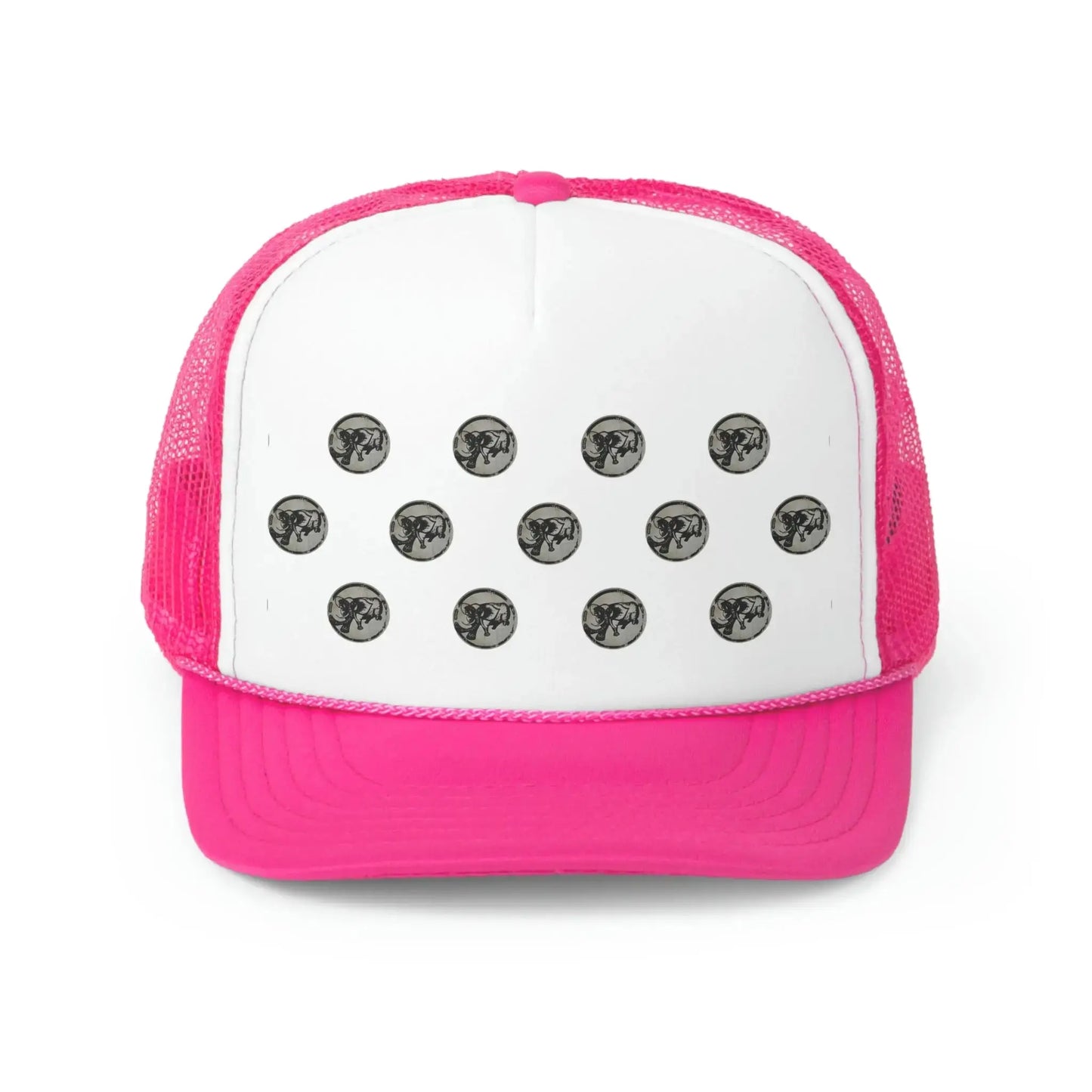 9BARN Jusan Dotto Foamy - 9BARN Printify 9BARN Hats 9BARN Jusan Dotto Foamy Pink-One-size