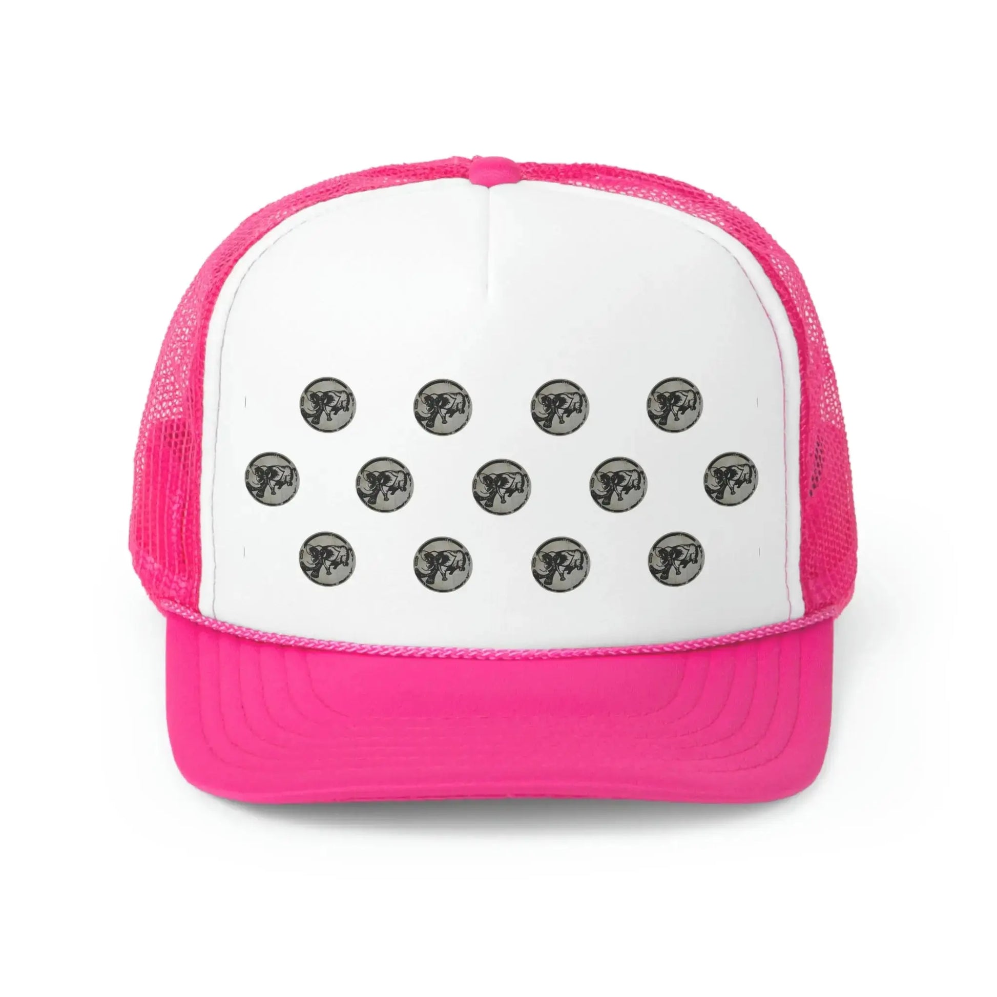 9BARN Jusan Dotto Foamy - 9BARN Printify 9BARN Hats 9BARN Jusan Dotto Foamy Pink-One-size