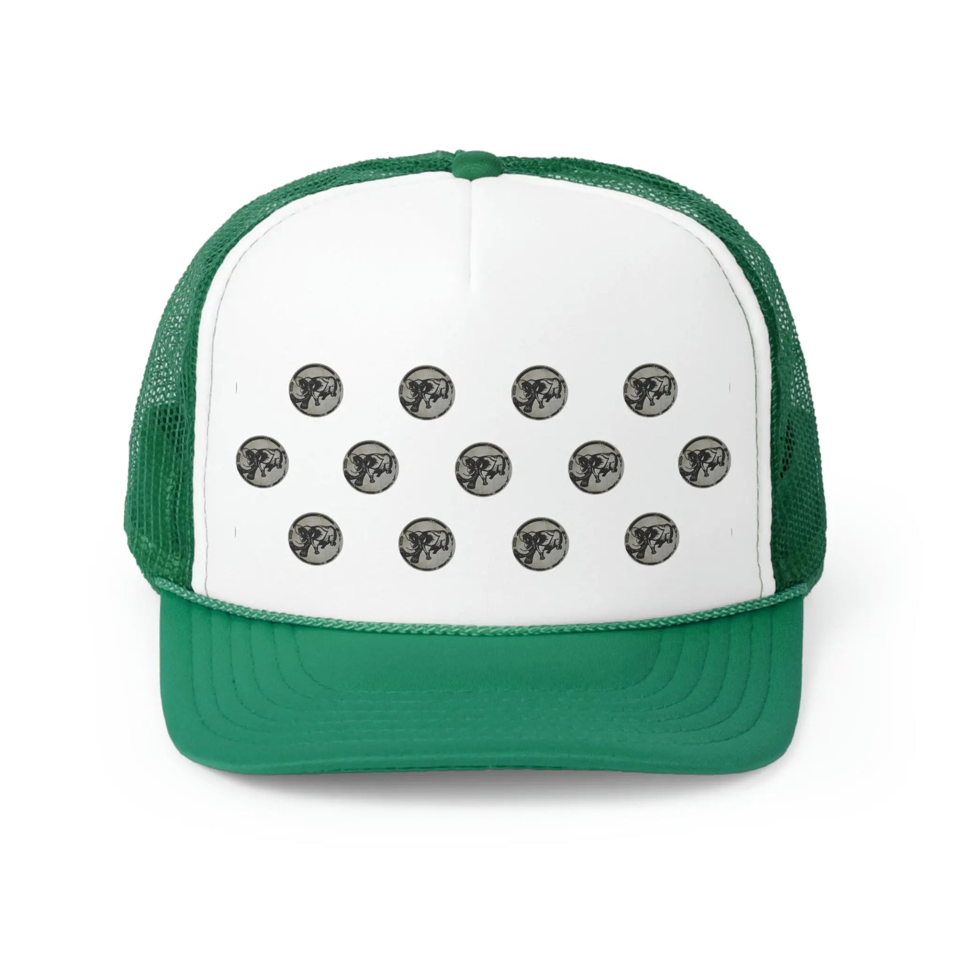 9BARN Jusan Dotto Foamy - 9BARN Printify 9BARN Hats 9BARN Jusan Dotto Foamy Green-One-size