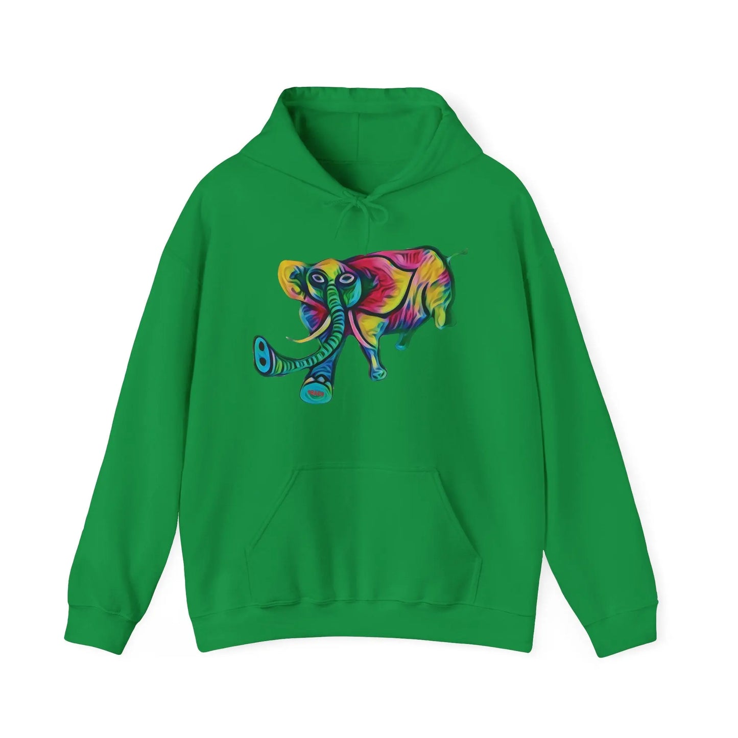 Elephante Adult Hoodie Printify
