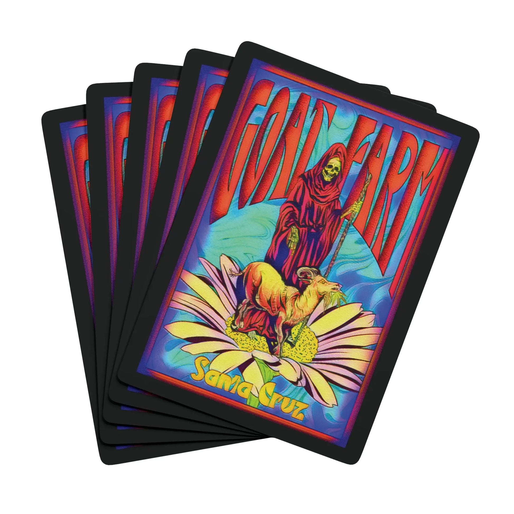 Playing Cards - Santa Cruz Goat Farm Luck of the Draw - 9BARN
