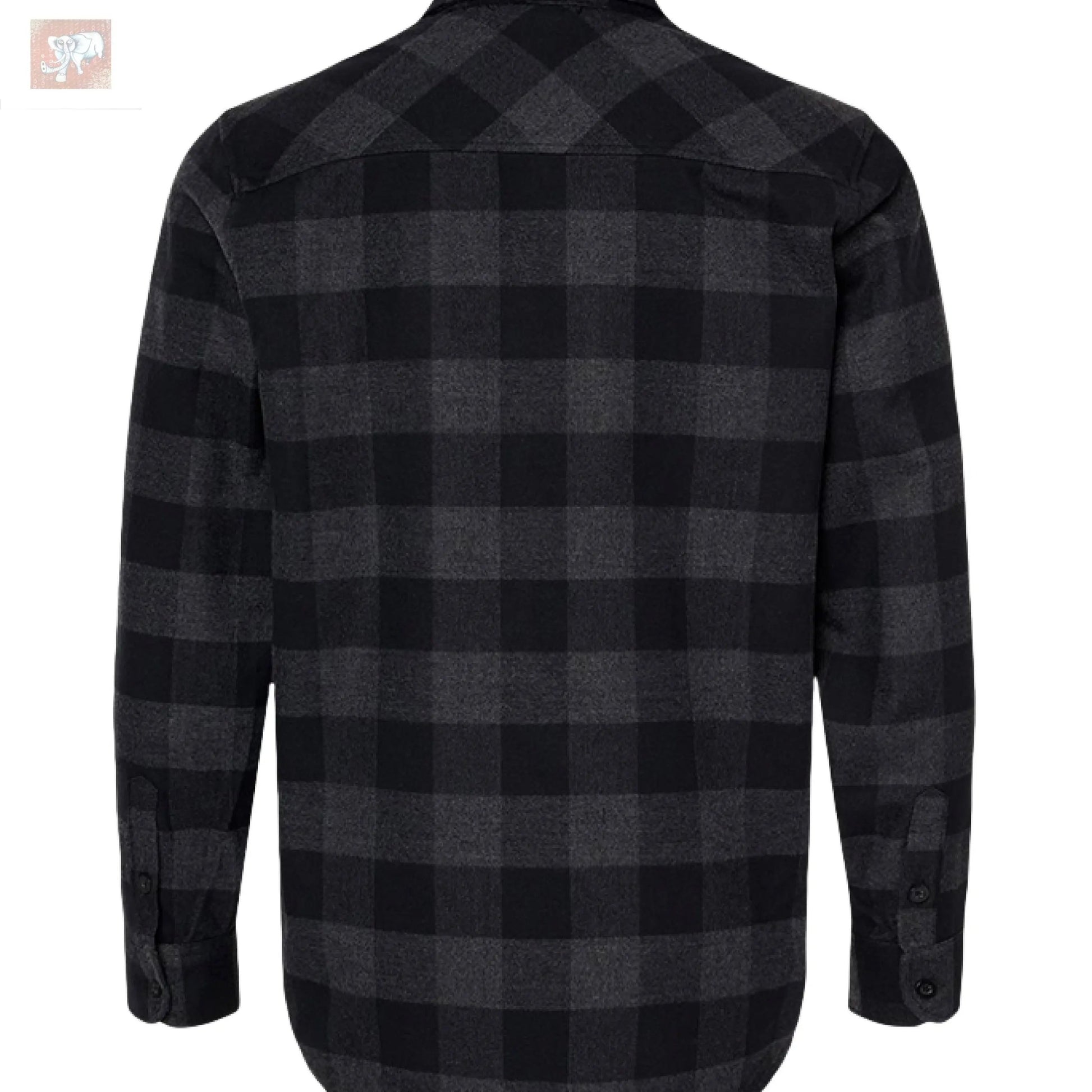 Charcoal Heather/ Black - BACK