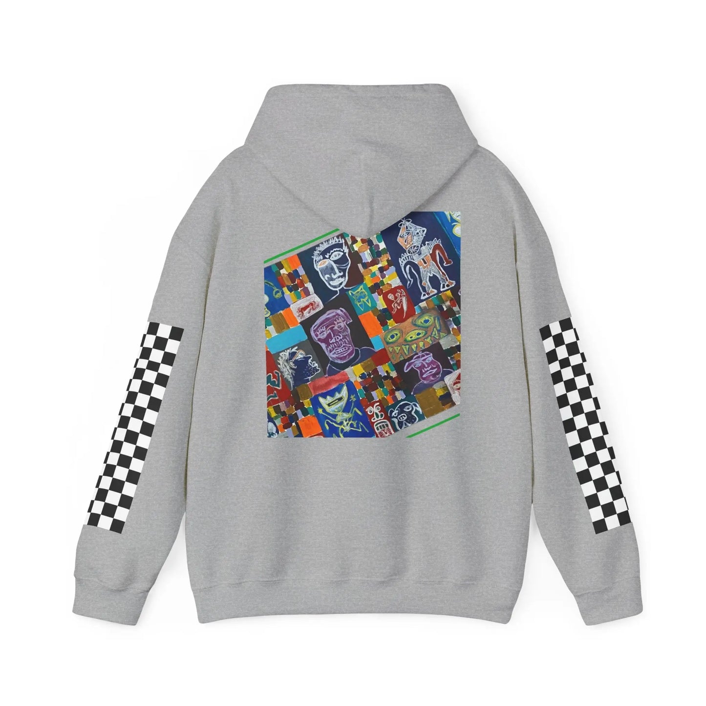 Side Face Pullover Printify