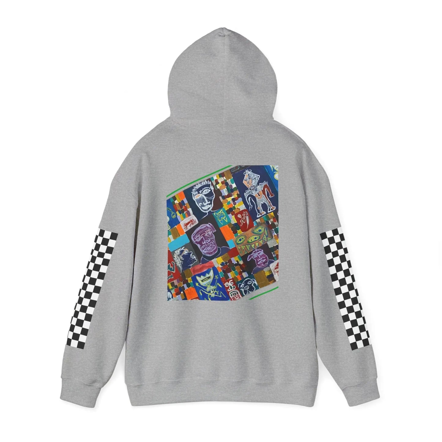 Side Face Pullover Printify