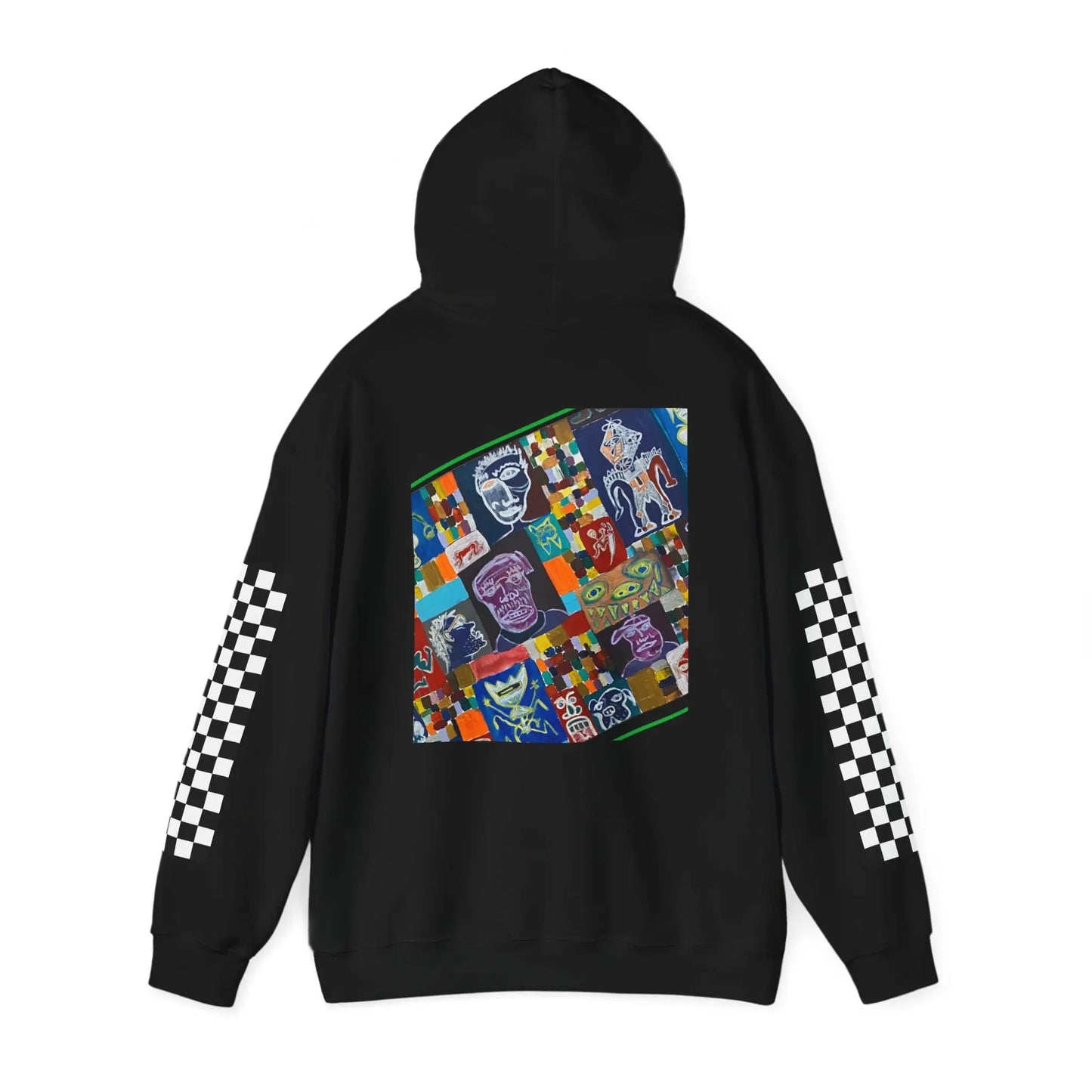 Side Face Pullover Printify