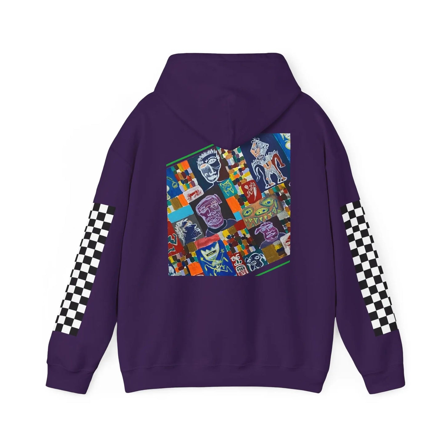 Side Face Pullover Printify