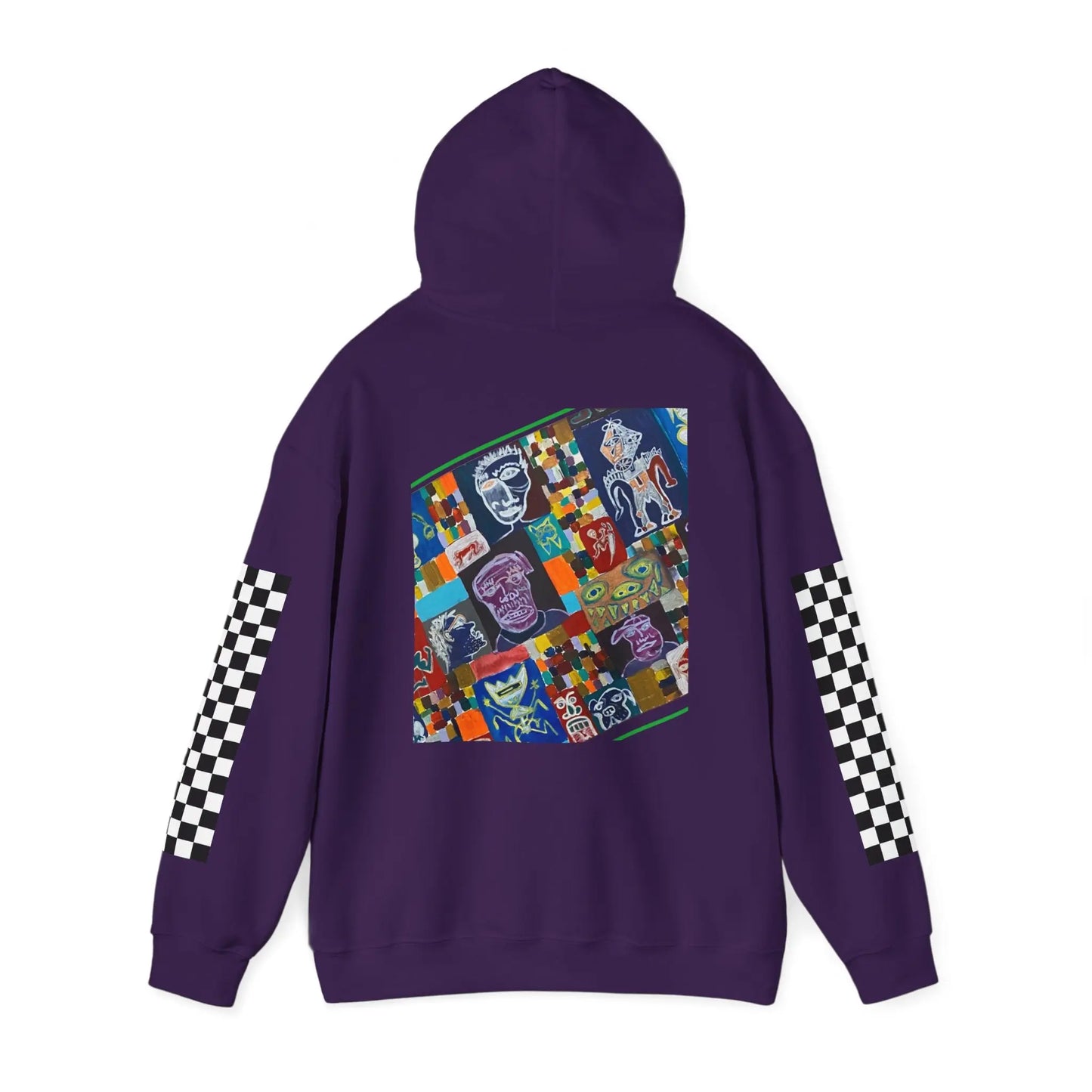 Side Face Pullover Printify