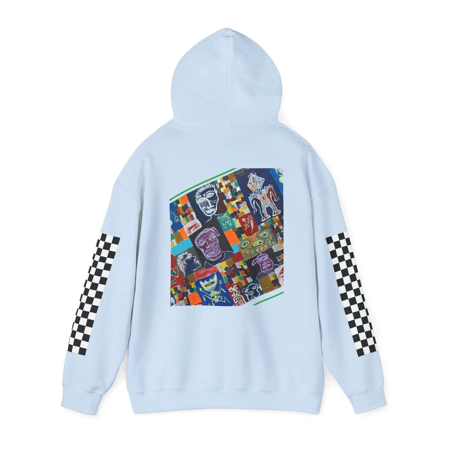 Side Face Pullover Printify